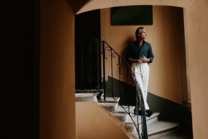 Entre chic et confort, Luca Faloni libère au quotidien les hommes du costume de New York à Zurich