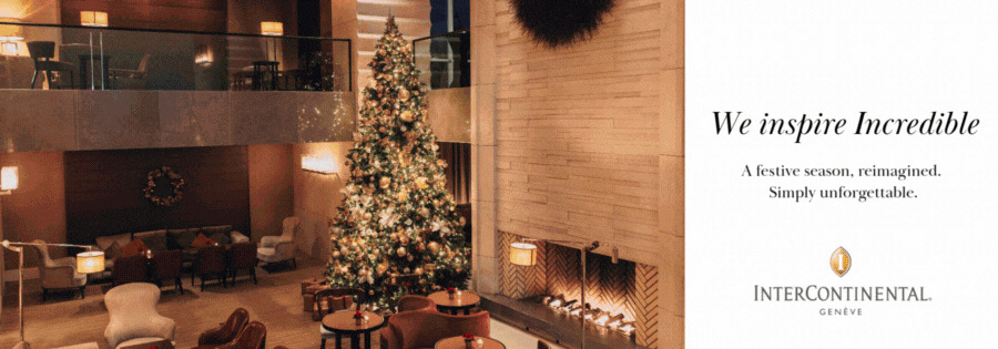 InterContinental Genève dévoile une saison festive sublimée, pensée pour créer des instants inoubliables autour de la gastronomie, du partage et du luxe