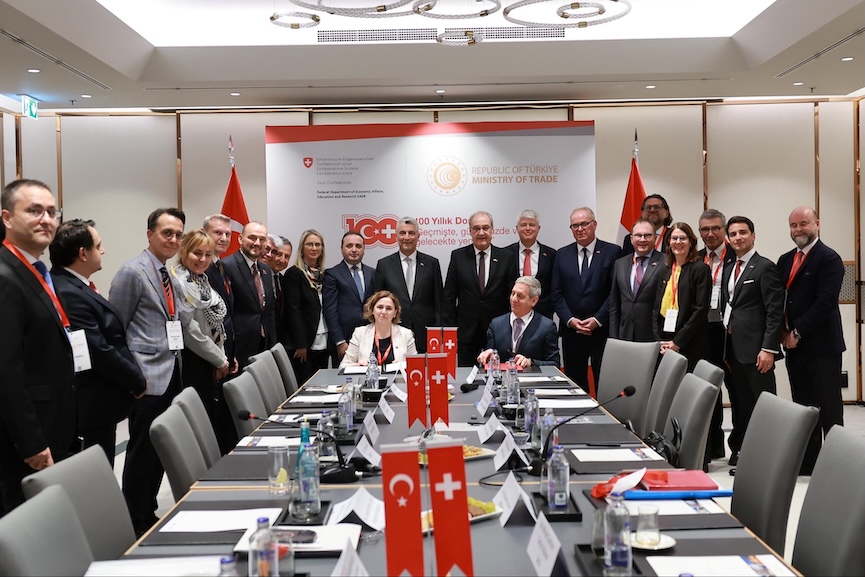La diplomatie commerciale entre la Turquie et la Suisse a pris de l&rsquo;ampleur avec la visite de Guy Parmelin