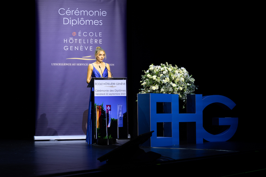 CEREMONIE DE REMISE DE DIPLÔMES DE L’ECOLE HOTELIERE DE GENEVE