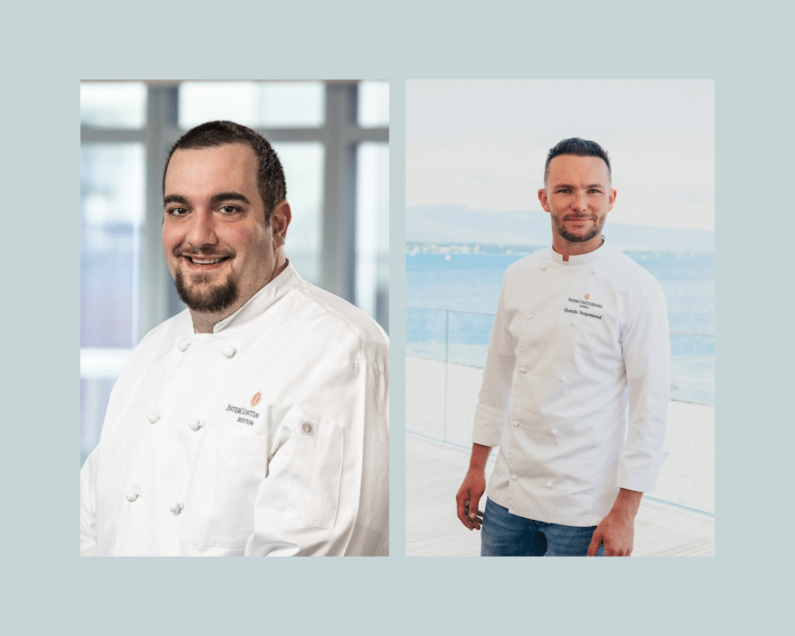 Genève rencontre Boston : un dîner gastronomique à quatre mains inédit à l’InterContinental Genève