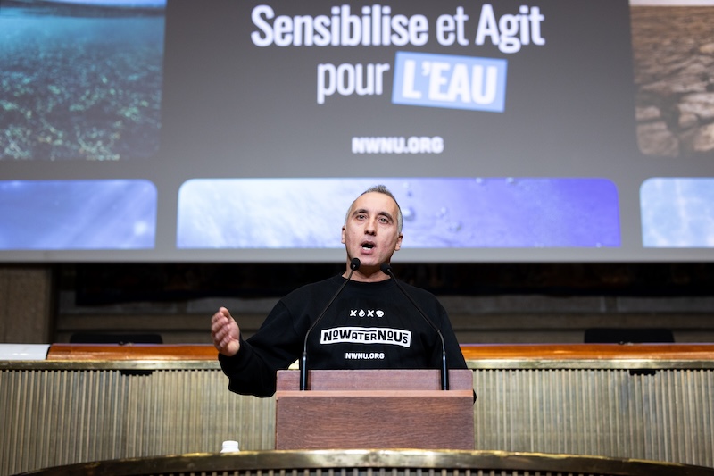 Interview von Malek Semar, Gründer von No Water No Us