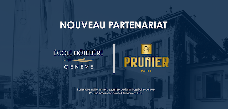 EHG intègre l’expertise caviar à sa formation grâce à un partenariat avec la Maison de Caviar Prunier