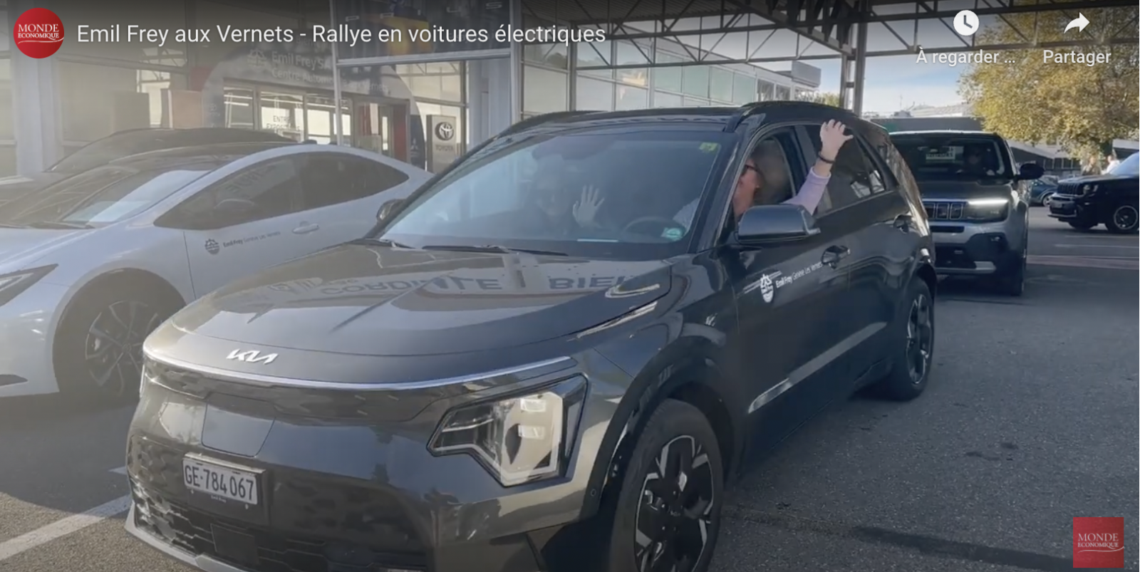 Emil Frey aux Vernets – Rallye en voitures électriques