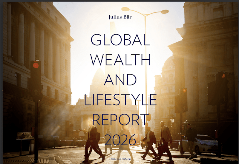Julius Baer publie son « Global Wealth and Lifestyle Report 2026 »