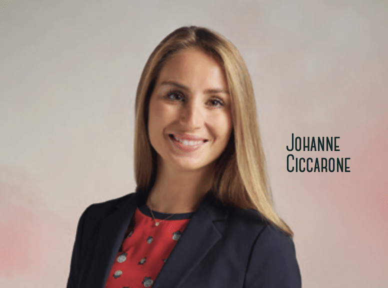 Johanne Ciccarone, bâtir par le lien